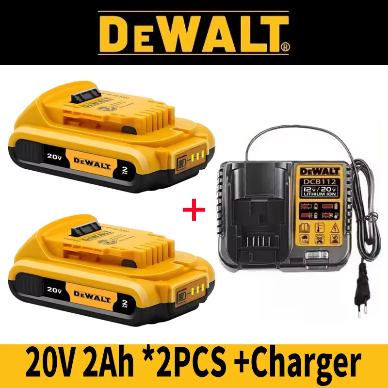 For DEWALT Original 20V / 60V MAX FLEXVOLT 9Ah Battery 18V 9AH 6AH 2AH DCB184 DCB209 DCB206 For Dewalt Rechargeable Tool Battery
