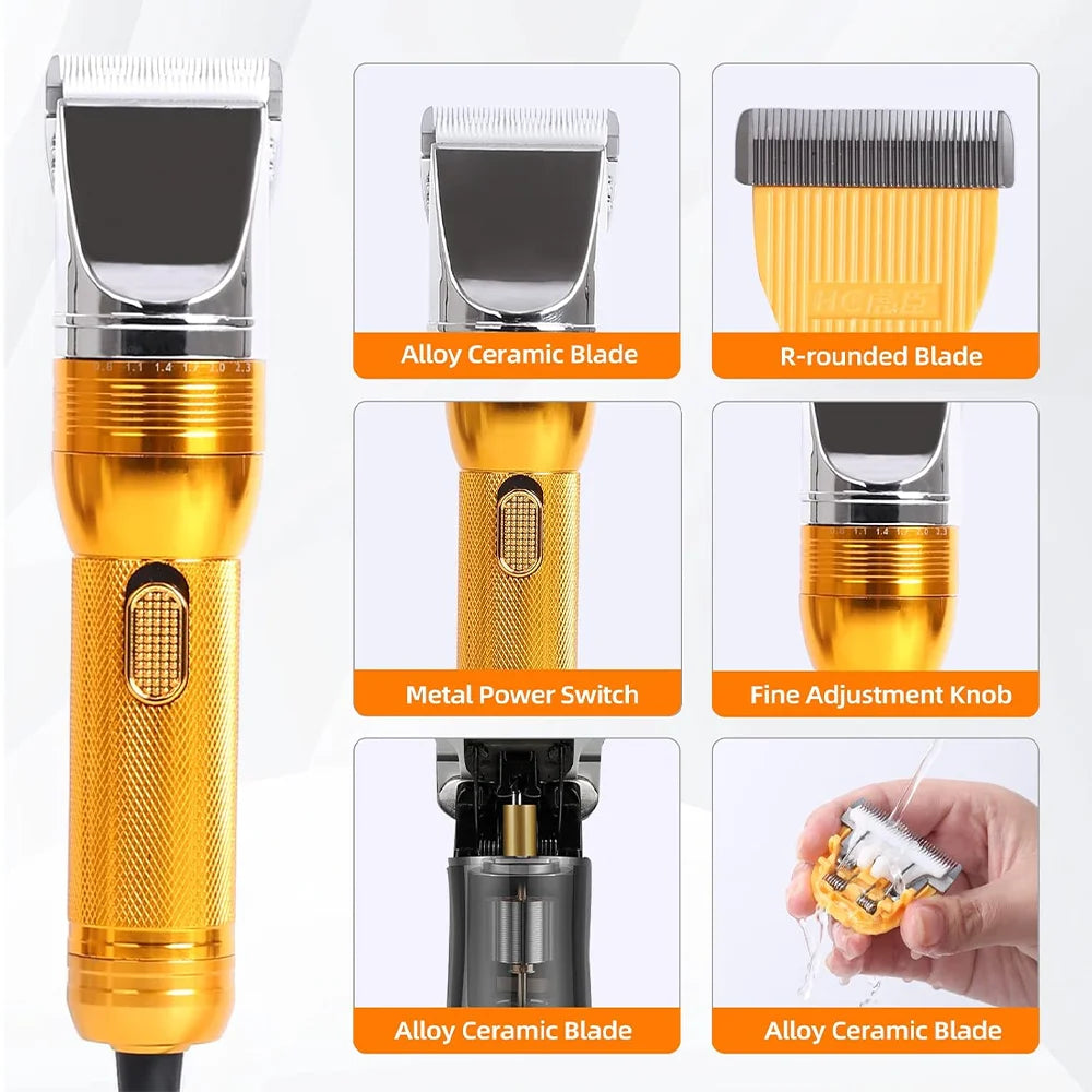 380W Electric Scissors 110V-220V Cordless Home Pet Hair Trimmer (Cat, Dog, Rabbit, Sheep) Carpet Tufting Scissors, Cutting Tools
