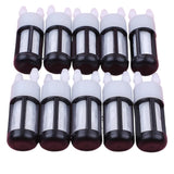 20pcs Dual Port Fuel Filter For Stihl BR500 BR550 BR600 BR420 BR400 BR380 BR320 BR340 Blower Replace Part 4282 007 3600