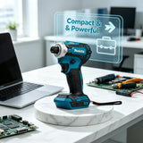Makita DTD171 Original Cordless Brushless Impact Driver 18V, Multipurpose Electric Driver Power Tool, Tool Only