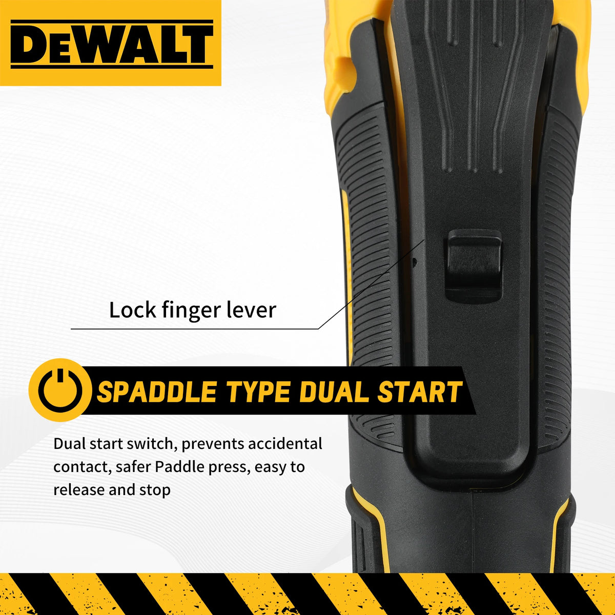 DEWALT DCG416 20V MAX 4-1/2" Brushless Grinder 9000RPM Perform & Protect Kickback Brake E-Clutch Tool Only