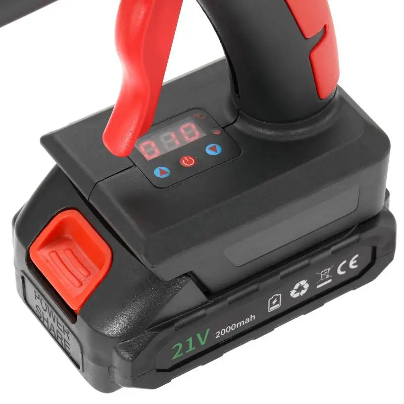 21V Hot Melt Glue Gun Cordless Rechargeable Li-ion Battery Copper Nozzle Home Hot Air Gun DIY Repair Tool For Makita 18V Battery