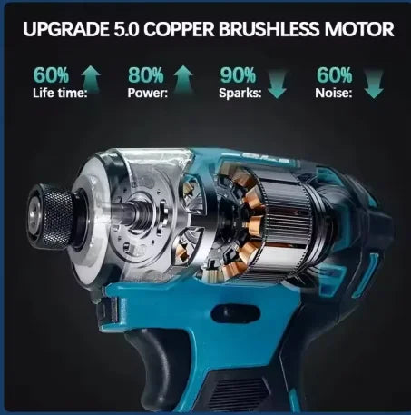 Makita DTD173 1800RPM 180Nm Cordless Impact Driver 180Nm Brushless Motor Electric Drill Wood Bolt T Mode For Makita Battery