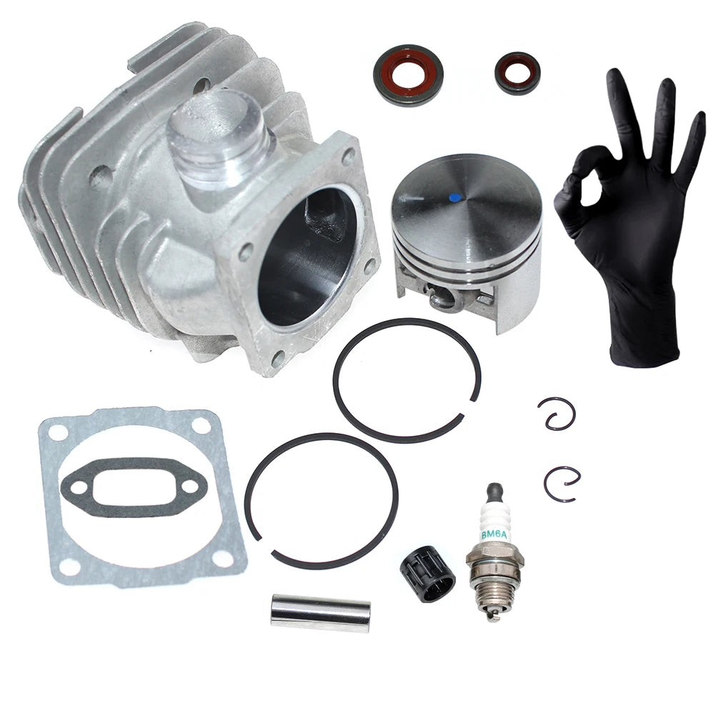 42mm Cylinder and Pisotn Kit For STIHL 024 024AV 024S 024SW 024WB 024 SWVH MS240 PN 1121 020 1200 1121 020 1212
