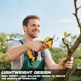 Electric Goddess Brushless 45mm Electric Pruning Shear For Dewalt 20V Battery Cordless Fruit Tree Bonsai Electric Scissors
