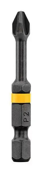 Insert Bit, 1/4In, Phillips, No 3, 2In, PK50