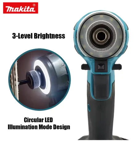 Makita DTD173 1800RPM 180Nm Cordless Impact Driver 180Nm Brushless Motor Electric Drill Wood Bolt T Mode For Makita Battery