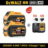 Original MAX Flexvolt DEWALT 20V 60V Battery, for DCB606 DCB205 DCB206 DCB609 Power Tool Battery, DEWALT 5AH 6AH 9AH Battery