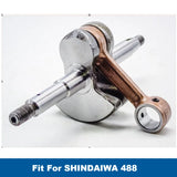 488 Brand New Aftermarket Crankshaft Crank Shaft Fit For SHINDAIWA 488 Chain Saw Chainsaw OEM Part # A011001030
