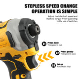 DeWalt DCF850 Brushless 20V Lithium Ion Screwdriver, Electric Drill, Car Repair Electric Tool Naked Tool