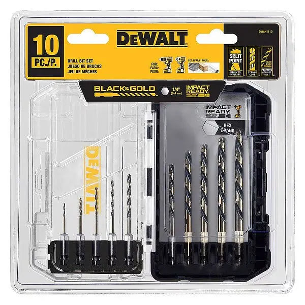 10 PC Set Black & Gold Impact Ready Set