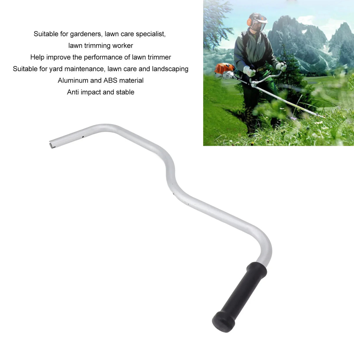 Aluminum Pipe Handle Bar for Stihl FS120 FS200 FS250 String Trimmer 4128 790 1701