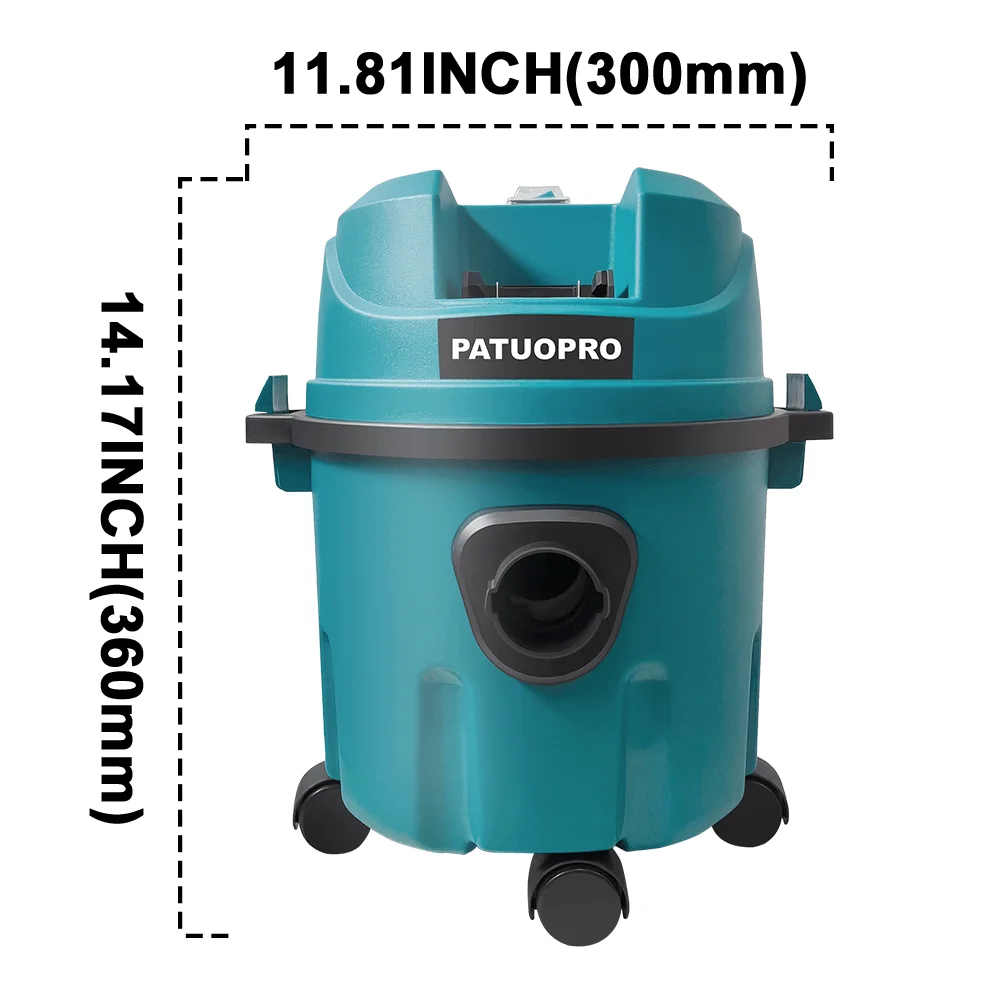 Wet/Dry Cordless Vacuum Cleaner 10L Barrel Dust Collector Portable Home Car Use Cleaning Power Tool For Makita 18V Battery