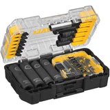 FlexTorq(R) IMPACT READY(R) Screwdriving Bit Sets with ToughCase(R)+ System