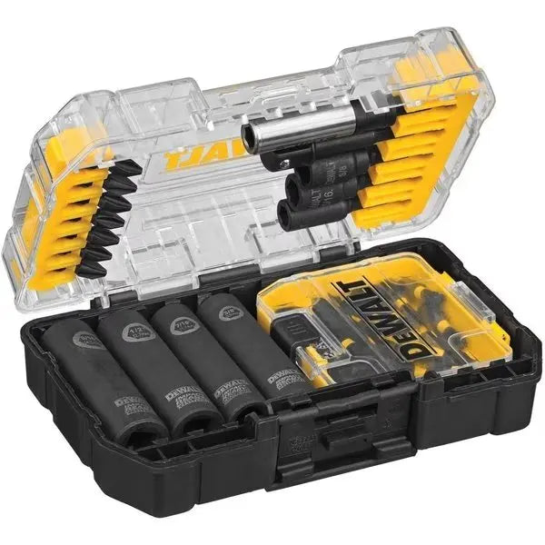 FlexTorq(R) IMPACT READY(R) Screwdriving Bit Sets with ToughCase(R)+ System