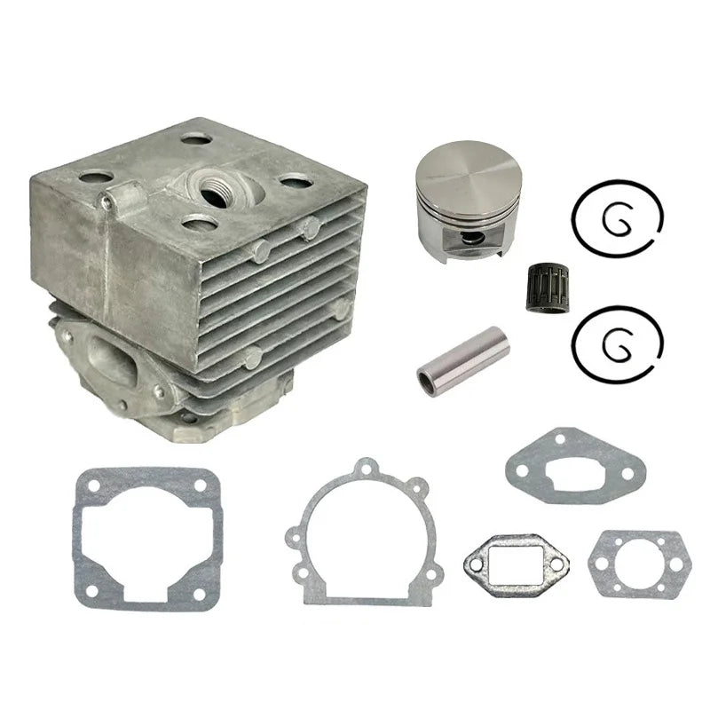 46mm Cylinder Piston Kit for STIHL BR380 BR400 BR420 SR420 Blower, Replace 4203 020 1201, 2 Stroke Engine Assembly