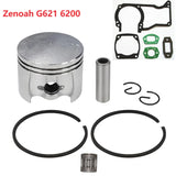 47.5mm G621 Cylinder Piston Bearing Gasket Seal Kit Universal Fit Zenoah G621AVS G620 G620PU 6200 62CC Chinese Topsun Chainsaw