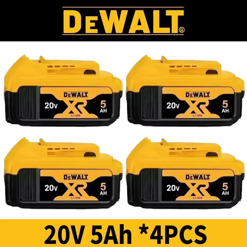 For DEWALT Original 20V / 60V MAX FLEXVOLT 9Ah Battery 18V 9AH 6AH 2AH DCB184 DCB209 DCB206 For Dewalt Rechargeable Tool Battery
