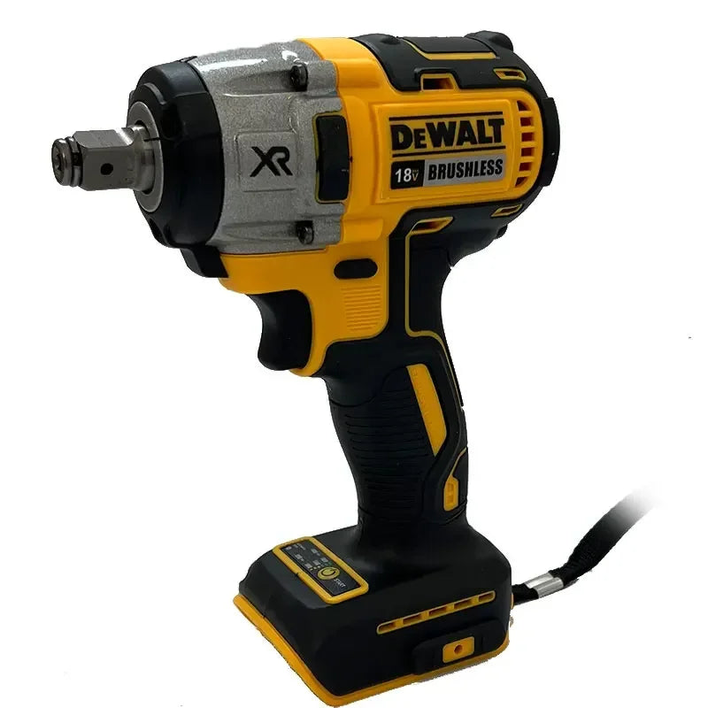 DEWALT DCF880 Brushless Cordless Impact Wrench 3300RPM High Torque 18V Rechargeable Electric Wrench Tire Repair Power Tool