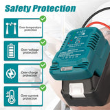 Car Jump Starters Adapter for Makita 18V Battery 11 Gauge Car Battery Jump Starter Automotive Booster Cables Car Using Tool