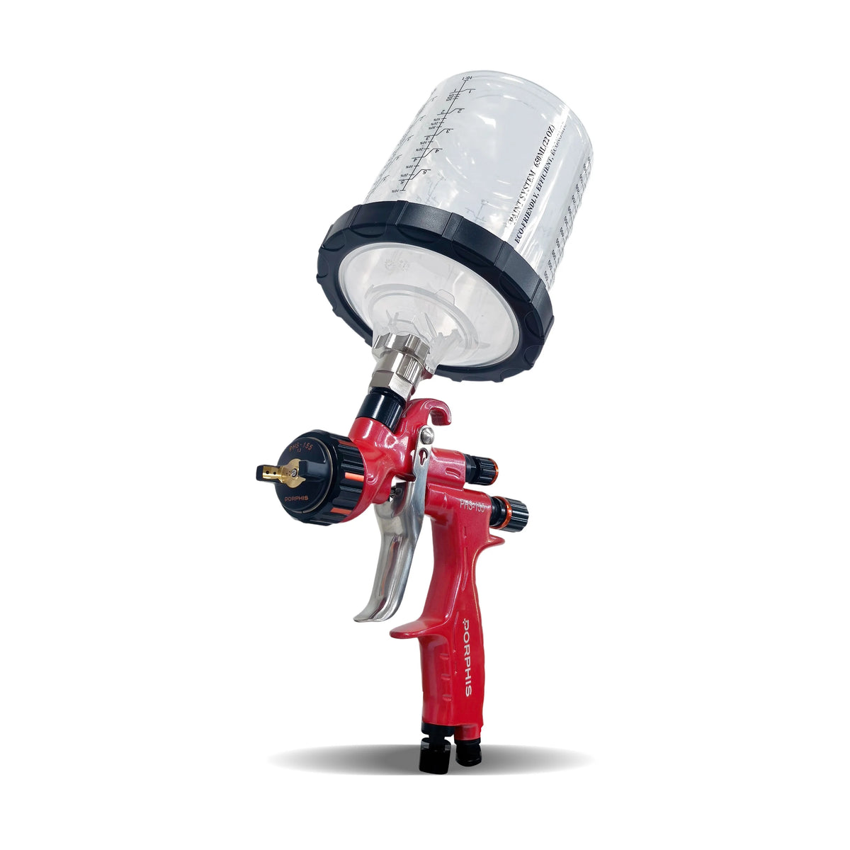 Original PORPHIS MP Spray Gun PHS-155 with 1.3/1.8mm Needle For Car Painting Automotive Repair Spray Gun Pneumatic Tool