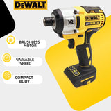 Dewalt DCF887 Brushless Electric Impact Driver, Cordless Screwdriver Impact Drill for Dewalt 20V Battery, Bare Machine