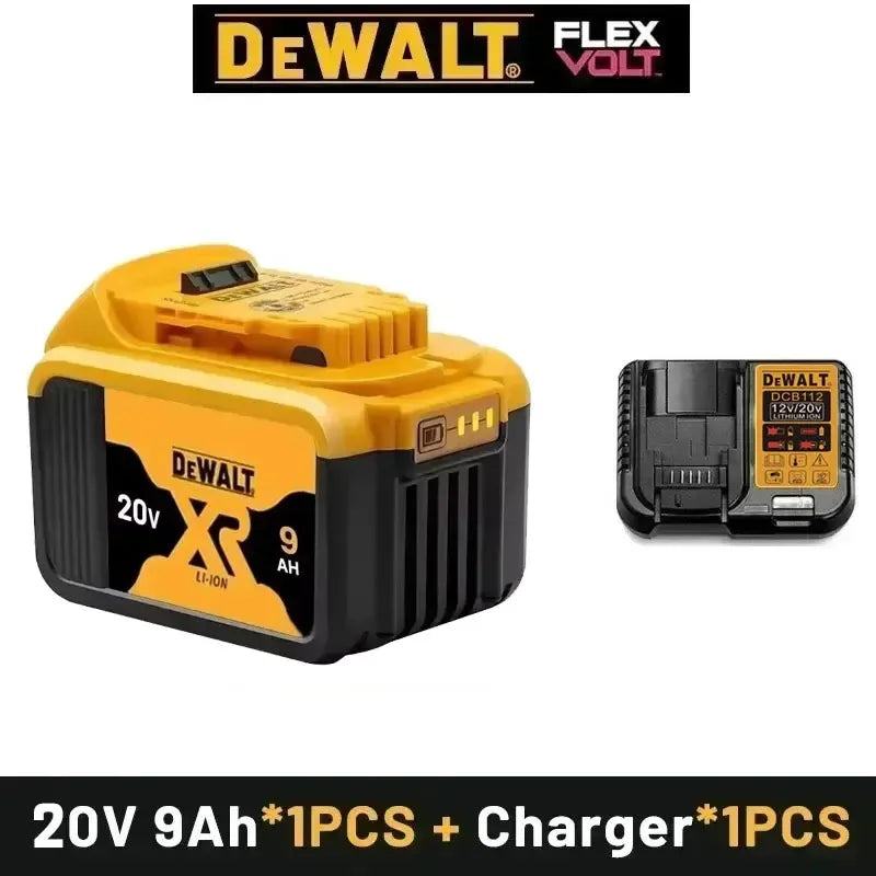 DeWALT 100% Original Battery 20V/ 6000mAh for DCB606 DCB205 DCB206 DCB209 DCB182 DeWALT Power Tool Fast Delivery by Air Freight