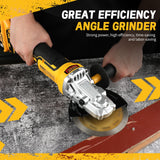 DeWalt Cordless Brushless Angle Grinder, Handheld Portable 18V Electric Cutting Tool Suitable for Construction, DIY and Industri