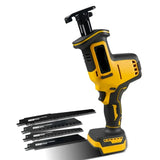 10000SPM Brushless Electric Reciprocating Saw Saber Saw Wood Metal Cutting Tool For Dewalt 20V Battery