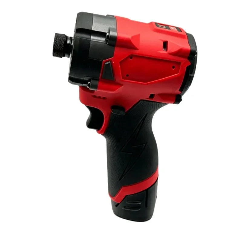 (No Battery) M12 Brushless Impact Driver 3000RPM 4400IPM 12V Cordless Screwdriver 1/4" Only Power Tools Screwdriver Hex Tool