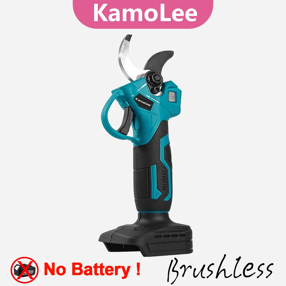 Kamolee 30/55mm Brushless Electric Scissors For Pruning Branches In Fruit Trees, Garden Bonsai