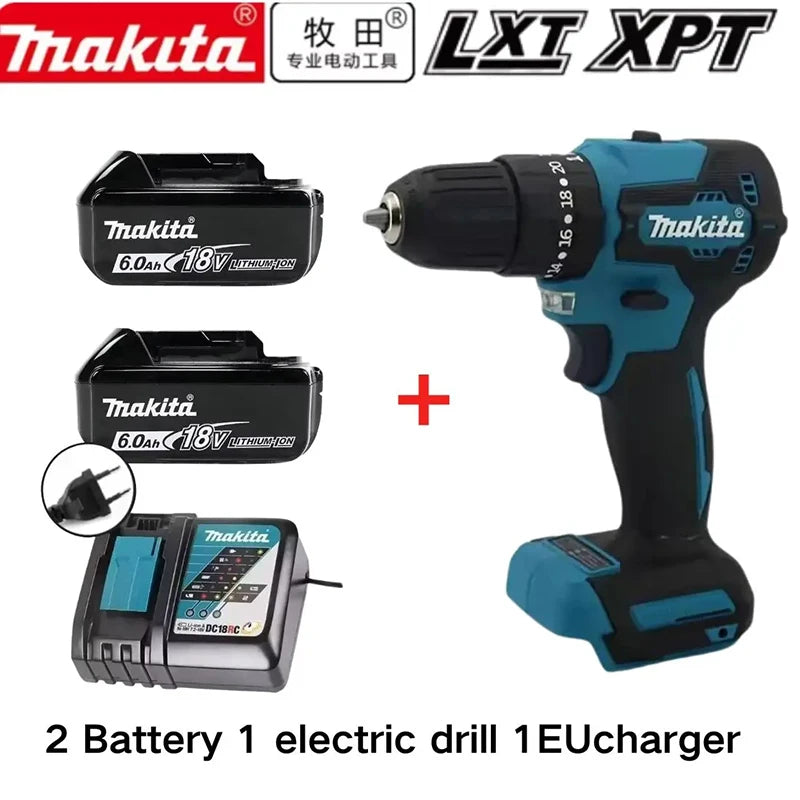 Original Makita 18V Rechargeable Battery 5Ah/6Ah/9.0Ah, Compatible with Makita 18V Power Tools BL1830, BL1840, BL1850, BL1860B