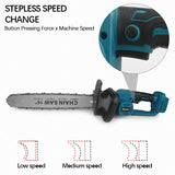 Electric Goddess 16inch Brushless Electric Chain Saw Handheld Wood Cutting Chain Saw Power Tool For Makita 18V Battery Pin