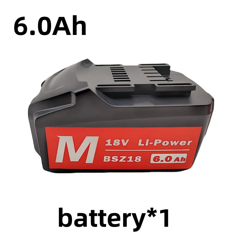 Brand New 18V 9000mAh Li-ion Rechargeable Battery lpega For Replacing Batteries Of Cordless Electric Tools BSZ18,with Charger