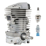 49MM Cylinder Assembly With Ignition-Plug Replacement For MS390 MS290 MS310 029 039 Chainsaws 11270201213 1127 020 1216