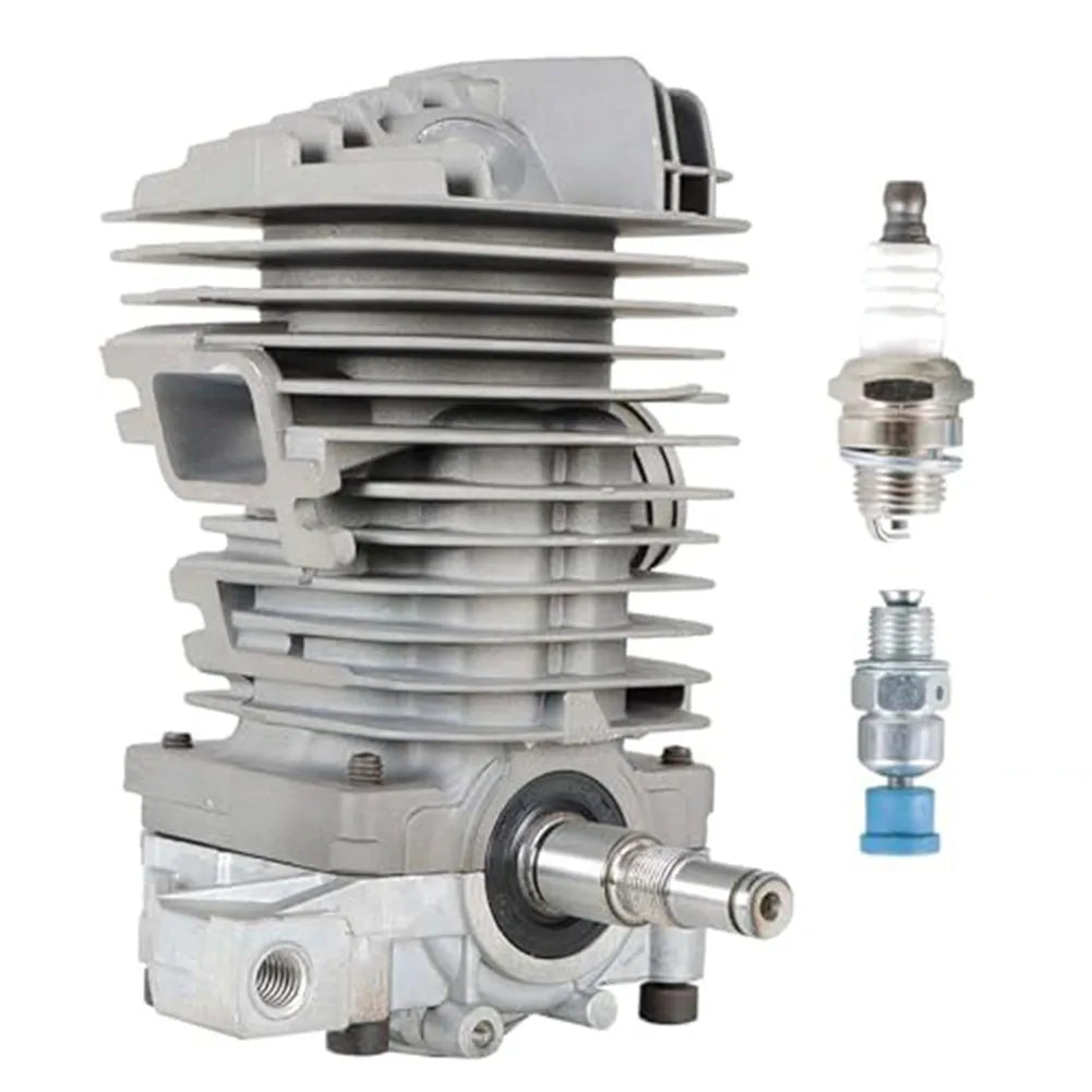 49MM Cylinder Assembly With Ignition-Plug Replacement For MS390 MS290 MS310 029 039 Chainsaws 11270201213 1127 020 1216