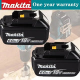 Original Makita battery, 18V 6.0Ah rechargeable battery, power tool BL1830 BL1840、BL1850、BL1860B、 Makita 18V lithium battery