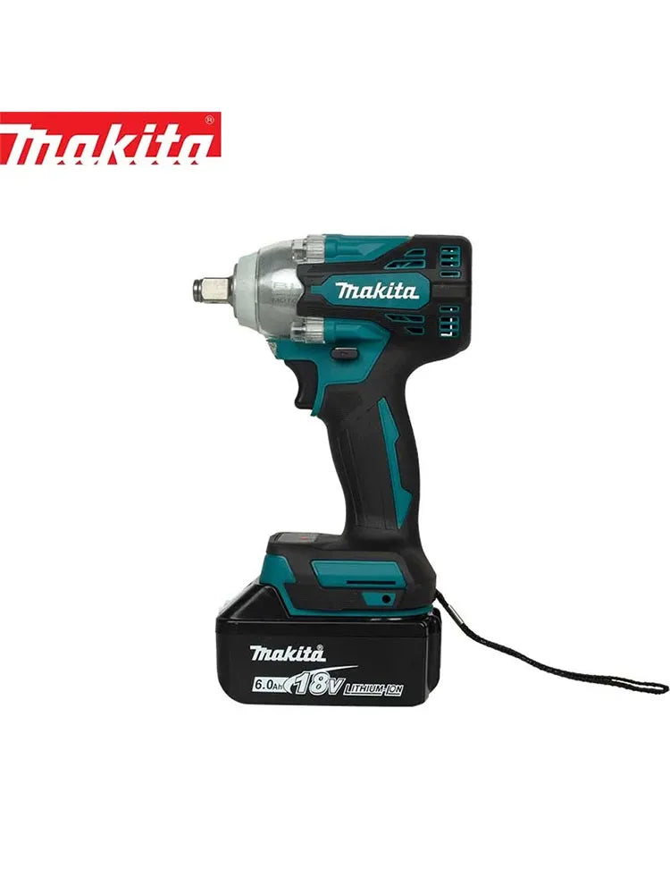 Makita DTW300 18V Cordless Impact Wrench Set - 330Nm Brushless Motor for Car Maintenance & Tire Change（bare tool）