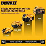 100% Genuine DEWALT Battery 60V 9Ah Flexvolt battery 20V 6Ah 5Ah DCB1104 DCB609 DCB206 For Dewalt rechargeable tool battery