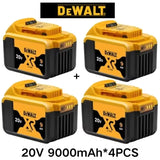 Original DEWALT 20V/60V Battery DCB606 DCB609 DCB182 DCB205 DCB206 DCB209 Power Tool Dewalt 18V Battery 6AH 9AH Battery.
