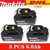 Makita 100%Original DDF487 Cordless Driver Drill 18V Brushless Electric Impact Screwdriver Rechargeable Power Tool