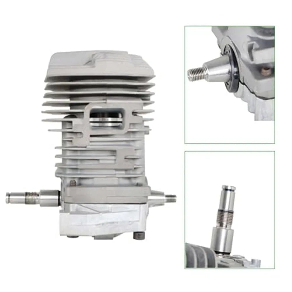 49MM Cylinder Assembly With Ignition-Plug Replacement For MS390 MS290 MS310 029 039 Chainsaws 11270201213 1127 020 1216