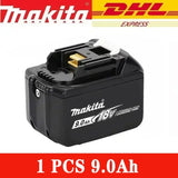 Makita 100%Original DDF487 Cordless Driver Drill 18V Brushless Electric Impact Screwdriver Rechargeable Power Tool