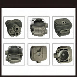 Engine Cylinder Assembly For Stihl TS410 TS420 Concrete Saw Repair 50mm Piston Kit Replacement Parts Maintenance Tool