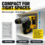 DEWALT DCH273 20V Brushless Cordless SDS Plus Rotary Hammer, Powerful Impact Drill Power Tool