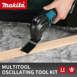 Makita DTM51 Oscillating Multi-Tool Variable Speed Control 6 Levels For Wood Metal Plastic Cutting and Trimming tools