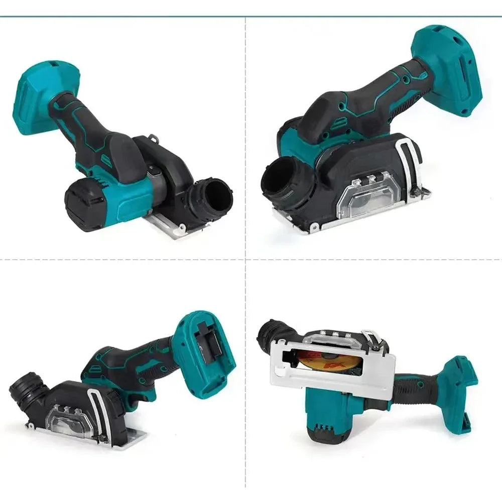 Electirc Mini Angle Grinder Cordless 3 Inch Electirc CUT OFF Tool Cutting Circular Saw Power Tool Fit Makita/Dewalt 18V Battery