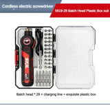 SKIL 5619 4V Mini Electrical Screwdriver Set Smart Scalable Cordless Electric Screw Driver Set USB Rechargeable Drill Tools
