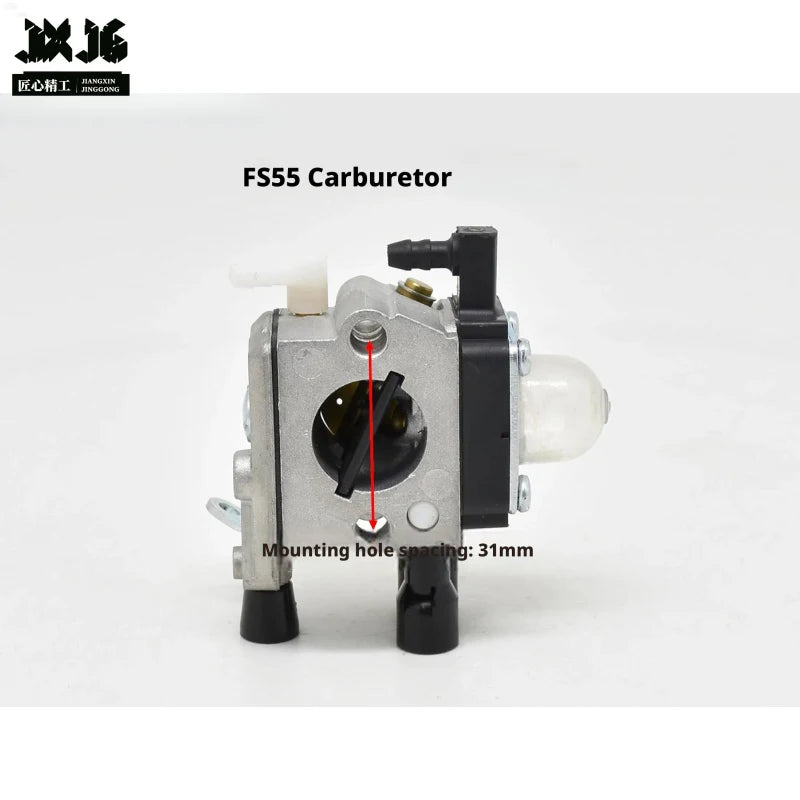XMSJ Carburetor for Stihl FS55 Household Brush Cutter Grass Trimmer Garden Landscaping Replacement Accessories