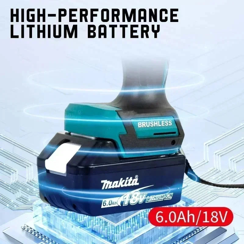 Makita DTW700 18V Brushless Impact Wrench 1000Nm Speed 0-2200RPM For Makita 18V Battery Auto Truck Repair for 18V